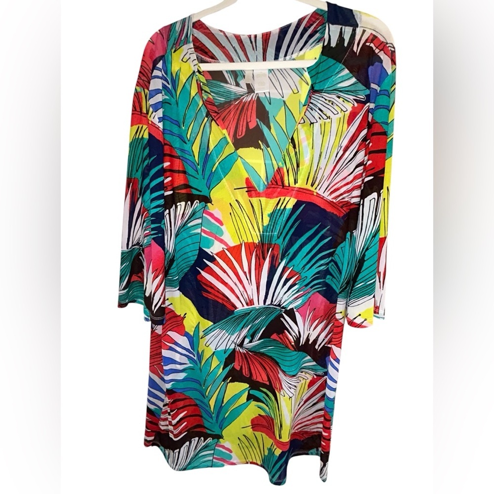 NWOT Anne Cole sheer swim cover up